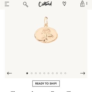 Catbird Chrysanthemum and Mermaid’s Treasure charms